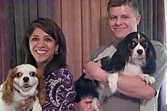 Stella Patella with her new family