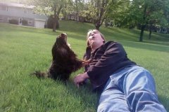 Teddy and dad Randy